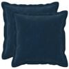 vidaXL Jastuk 2 kom. HOUTEN Plava 30 x 30 cm Mikrofibra Flis