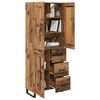 vidaXL Highboard Staro drvo 69,5 x 34 x 180 cm Konstruirano drvo