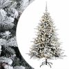 vidaXL Umjetno božićno drvce s kuglicom 120 cm 150 LED lampica