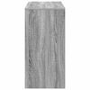 vidaXL Stol s ladicama Siva Sonoma 90 x 37.5 x 75 cm Konstruirano drvo