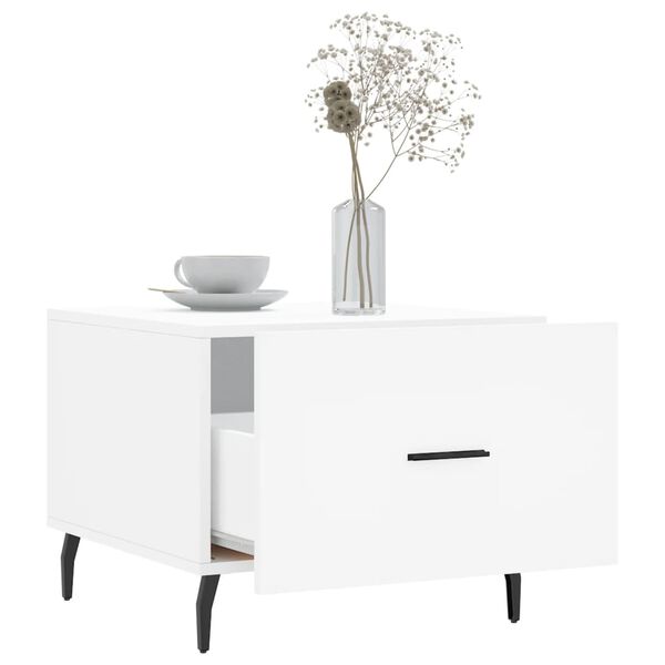 vidaXL Stolići za kavu 2 kom bijeli 50x50x40 cm od konstruiranog drva