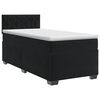 vidaXL Boxspring krevet s madracem Tamnosiva Jjedan Bar&scaron;un
