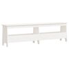 vidaXL Klupa za hodnik bijela 160x28x45 cm od masivne borovine