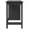 vidaXL Stol Siva 112 x 50 x 75 cm Čvrsto borovo drvo