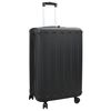 vidaXL Kofer s zaključavanjem Crna 50 x 30 x 76 cm ABS plastika
