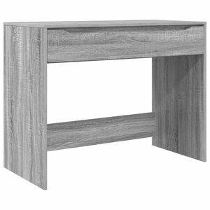 vidaXL Stol Sivi Sonoma 100 x 50 x 78 cm Konstrukcijsko drvo