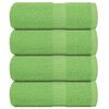 vidaXL Ručnici za goste FROGN 4 kom. jabukasto zelene 30x50 cm 360 g/m&sup2;