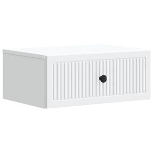vidaXL Noćni ormar Bijela 49 x 34,5 x 20 cm Konstruirano drvo