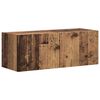 vidaXL TV zidni ormar Zidne 2 pcs Staro drvo 60 x 31 x 29.5 cm
