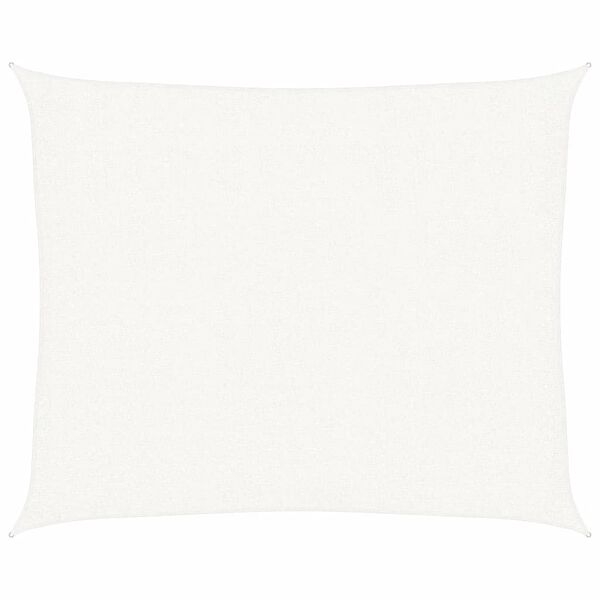 vidaXL Jedro za za&scaron;titu od sunca 160 g/m&sup2; bijelo 2,5 x 3 m HDPE
