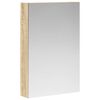 vidaXL Kupaonski ormar s ogledalom Sonoma hrast 40 x 10,5 x 60,5 cm