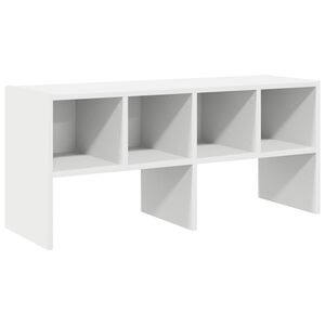 vidaXL Stalak za cipele koji se može složiti bijeli 89,5x30x40 cm
