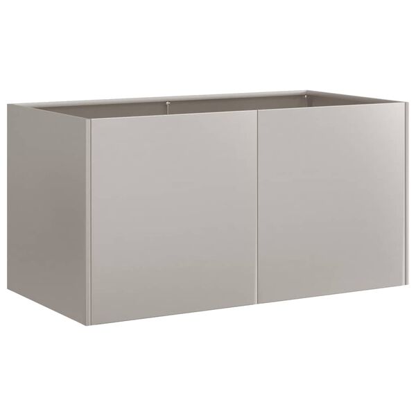 vidaXL Sadilica boja hrđe 80x40x40 cm od pohabanog čelika