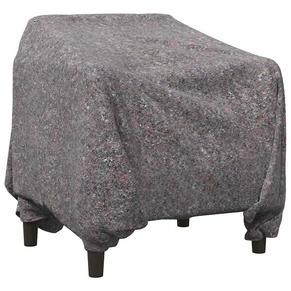 vidaXL Pokrivači za selidbu 25 pcs Siva 150 x 200 cm tkanina