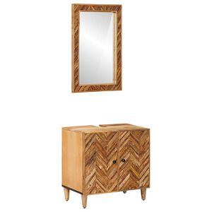 vidaXL Set ormarića za kupaonicu 2 kom. 62 x 33 x 58 cm