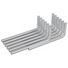 vidaXL Hex ključ 2118 kom. Srebrna 22 x 66 mm Čelik