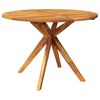 vidaXL Vrtni stol 110 x 110 x 75 cm masivno bagremovo drvo