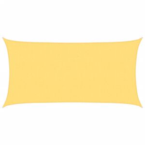 vidaXL Sjenica Jedro HDPE Pravokutna 2x4 m Bež