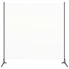 vidaXL Sobna pregrada bijela 175 x 180 cm od tkanine