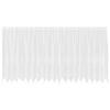 vidaXL Čipkasta zavjesa sa zavjesama Bijelo 180 x 500 cm Poliester