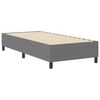 vidaXL Krevetna platforma Svijetlo siva 90 x 190 cm Kordura tekstil