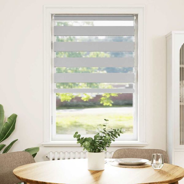 vidaXL Zavjesa zebra 70x100 cm &scaron;irina tkanine 65,9 cm poliester