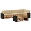 vidaXL Set vanjskih sofa 8 kom. Poliester
