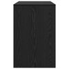 vidaXL Stol s policom Crni hrast 102 x 50 x 75 cm Konstruirano drvo