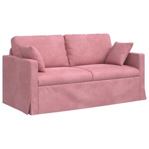vidaXL Sofa Ružičasta 158 x 78 x 80 cm Bar&scaron;un