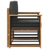 vidaXL Set vanjskih sofa s jastukom Prirodna 71 x 63 x 73 cm