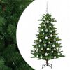 vidaXL Artificial Christmas Tree with Bauble 120 cm 150 LED lampica