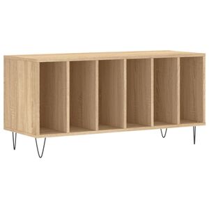 vidaXL Ormarić za ploče boja hrasta 100x38x48 cm od konstruiranog drva
