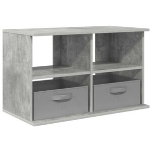 vidaXL Stalak za TV s ladicama Betonski sivi 79 x 40 x 48 cm