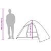 vidaXL Kupolasti &scaron;ator za kampiranje za 3 osobe maskirni vodootporni