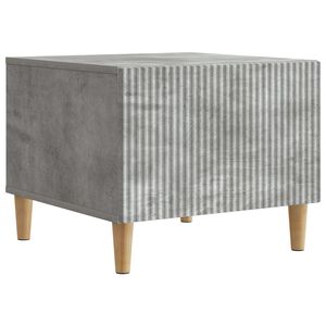 vidaXL Kava Stol Betonska siva 49 x 50 x 40 cm Konstruirano drvo