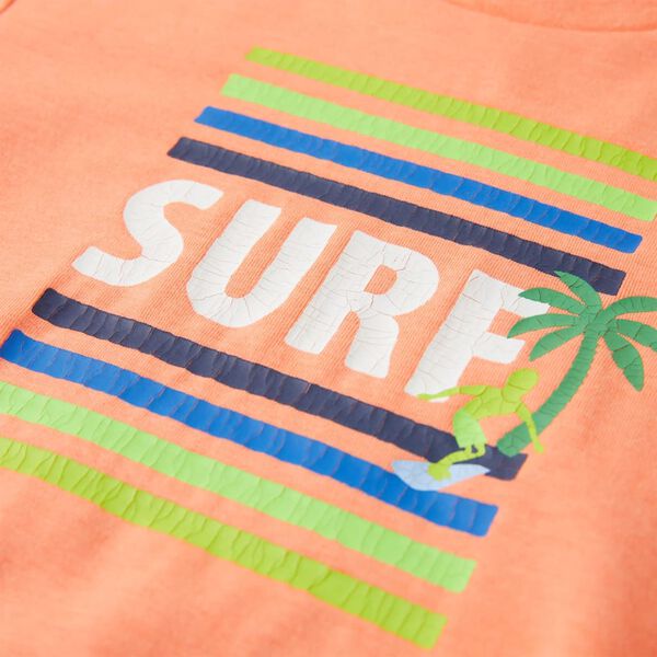 Dječja majica neonskonarančasta 104