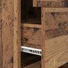vidaXL Ormarić za knjige Staro drvo 40 x 35 x 180 cm Konstruirano drvo