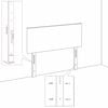 vidaXL Okvir kreveta bez madraca tamnozeleni 120x200 cm bar&scaron;unasti