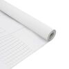 vidaXL Prozorske folije matirane bijele PVC