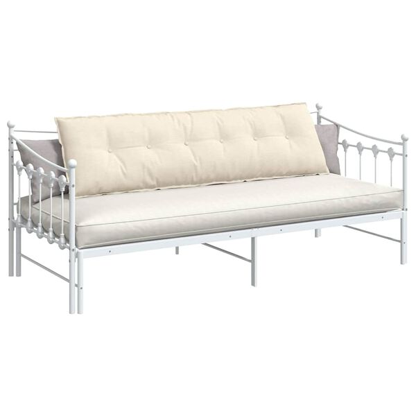 vidaXL Jastuk za leđa Krema 180 x 50 cm Kordura tekstil