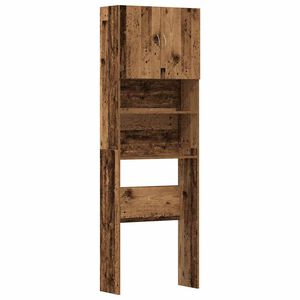 vidaXL Ormarić za perilicu rublja boja drva 64x24x190 cm drveni