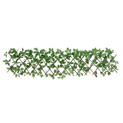 vidaXL Proširiva rešetka od umjetnog bršljana 5 kom zelena 180 x 30 cm