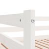 vidaXL Dnevni ležaj na izvlačenje bijeli od borovine 2 x (90 x 200) cm