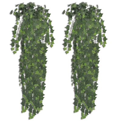 Umjetni grm bršljana, zeleni, 90 cm, 2 kom
