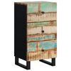 vidaXL Komoda s 3 ladice 40x33,5x75 cm od masivnog obnovljenog drva