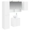 vidaXL Set ormarića za kupaonicu 5 pcs Bijela 50 x 14,5 x 70 cm