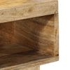 vidaXL Noćni ormarić 50x27x50 cm Puno grubo drvo Mango