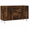 vidaXL Komoda boja dimljenog hrasta 100 x 36 x 60 cm konstruirano drvo