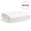 vidaXL Cerada bijela 4 x 7 m 650 g/m²
