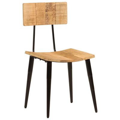 vidaXL Blagovaonske stolice 2 kom 44x40x80 cm od masivnog drva manga